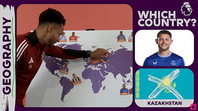 ทาร์คอฟสกี้คนคาซัค! ‘แข้งพรีเมียร์’ ชาเลนจ์ทายบ้านเกิดสุดฮา