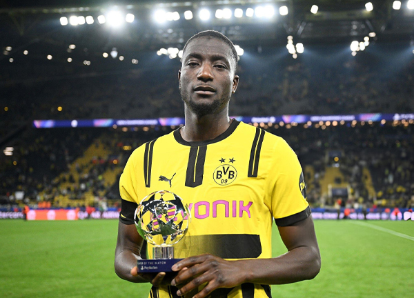 ทุบสถิติบังโม! ‘กีราสซี่’ แข้งแอฟริกันยิงเยอะสุด UCL ซีซั่นเดียว