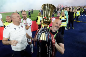 เลิกเป็นพระรอง! ‘อิตาเลียโน่’ ยินดีถ้วยแรกในอาชีพ