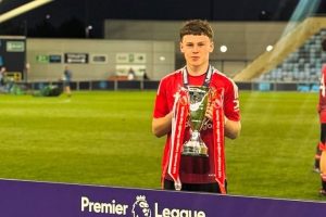 ‘ลูกรูนี่ย์’ ยิง 2 จ่าย 1 พาผี U15 ปราบสิงห์ซิวแชมป์