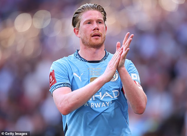 ขอบคุณ…KDB พูดไม่ออกอำลาแฟนเรือครั้งสุดท้าย