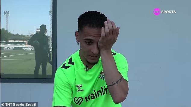 ชีวิตผีมันแย่!  ‘แอนโทนี่’ มีน้ำตาให้สัมภาษณ์สื่อบราซิล