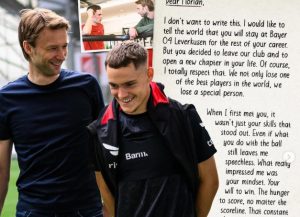 โรลเฟสโพสต์สุดซึ้งขอบคุณ ‘เวียร์ตซ์’