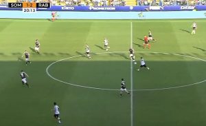 โคตรสุด! ‘ต็อตติ’ ปล่อยของซัดประตูครึ่งสนาม