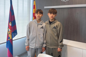 บาร์ซ่าสอย ‘คู่แฝดเด็กเกาหลี’ จากเอสปันญ่อล