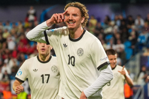 ‘น้องนิค’ แฮตทริก! อินทรียู-21 อัดสโลวีเนีย 3-0