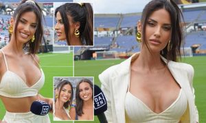 ผมรักฟุตบอล! ‘พิธีกรสาว DAZN’ โชว์แซ่บเกินต้าน