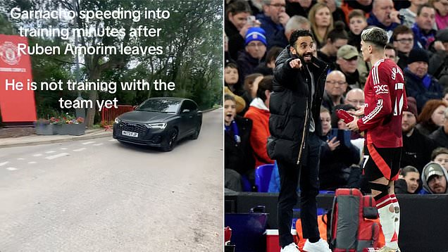 สื่อผู้ดีจี้! ‘การ์นาโช่’ ขับรถภาษีขาดมาซ้อมผี