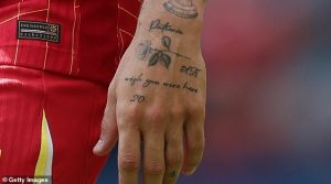 เผยรอยสักใหม่ ‘ซิมิกาส’ รำลึกถึง ‘โชต้า’