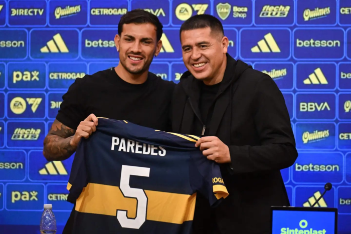 ‘ปาเรเดส’ ลาโรม่าเปิดตัวซบ ‘โบค่า’ ทีมวัยเด็ก