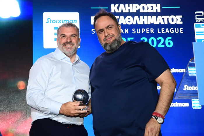 มีเชื้อกรีก! ‘ลีกกรีซ’ มอบรางวัลสดุดี ‘บิ๊กแอนจ์’