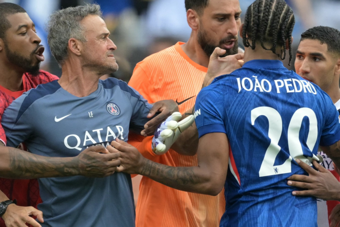 แค่ห้ามมวย! ‘น้าเก้’ แจงไม่ตั้งใจผลักหน้าเปโดร