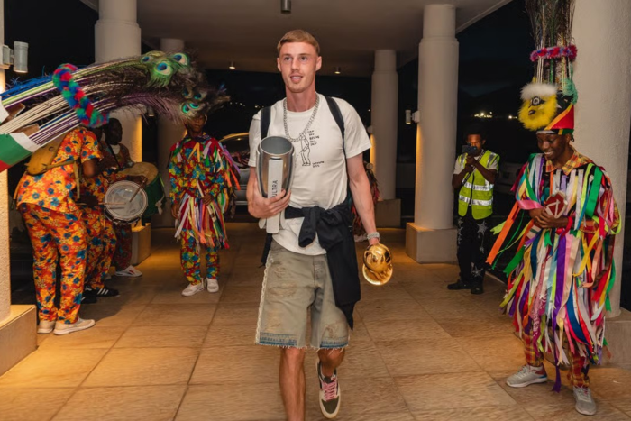 บ้านเกิดปู่! ‘เซนต์คิตส์’ ต้อนรับฮีโร่ ‘พาลเมอร์’