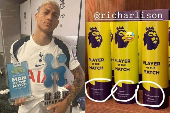 ‘ริชาร์’ อวดรางวัลเจอ ‘กาเบรียล’ โพสต์สวน