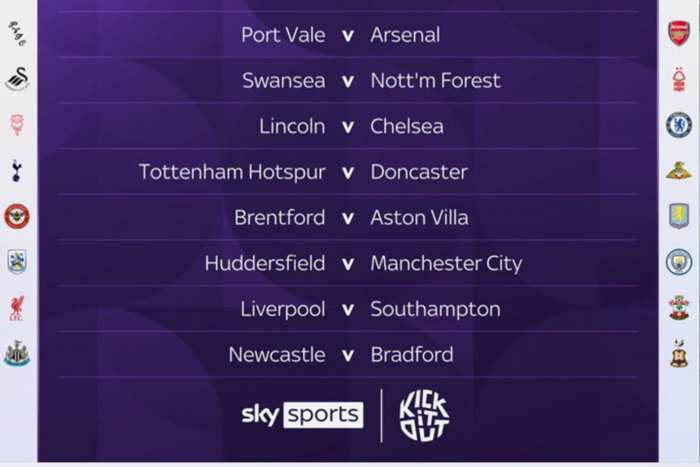 หงส์รับนักบุญ, ปืน-สิงห์-เรือเยือนลีกวัน…จับติ้วบาวคัพ