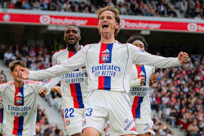 แก้ตัวใบแดง! ‘มอร์ตัน’ แฮปปี้ยิงประตูแรกกับลียง