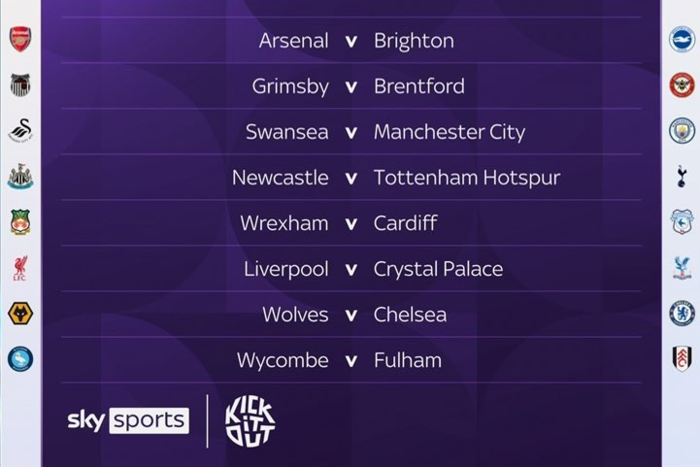 ไก่เยือนนิว, หงส์ชนพาเลซ, ปืนรับไบรท์ตัน…จับติ้วบาวคัพ