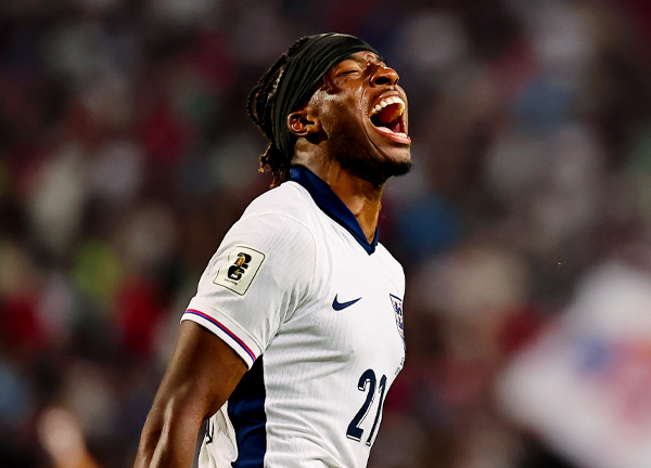 ฝันเป็นจริง! ‘มาดูเอเก้’ สุดฟินซัดลูกแรกทีมชาติ