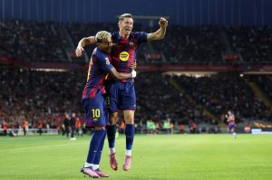 ‘เลวาน’ โขกชัย! บาร์ซ่าแซงโซเซียดาด 2-1 ขึ้นจ่าฝูง