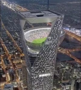 ซาอุฯ ปูดคอนเซปต์สร้าง ‘สนามลอยฟ้า’