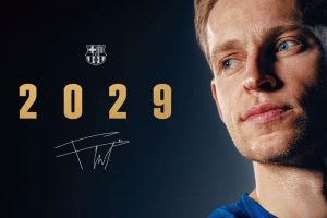 จบสักที! บาร์ซ่าประกาศต่อสัญญา ‘เดอ ยอง’ ถึงปี 2029