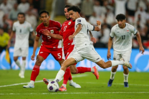 ฝันสลาย! ‘อินโดนีเซีย’ พ่ายอิรัก 1-0 อดไปบอลโลก
