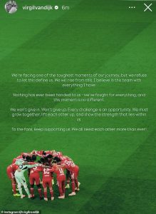 ขอเสียงเดอะค็อปหน่อยได้มั้ย! VvD ยันหงส์ยังมุ่งมั่นพาทีมคัมแบ็ค