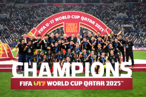 ‘ฝอยทอง’ เฉือนออสเตรีย 1-0 คว้าแชมป์โลกยู-17