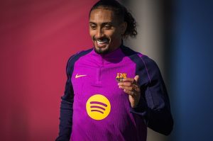 บาร์ซ่ายิ้ม ‘ราฟินญ่า’ หวนซ้อมใกล้คืนสนาม