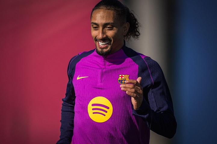 บาร์ซ่ายิ้ม ‘ราฟินญ่า’ หวนซ้อมใกล้คืนสนาม