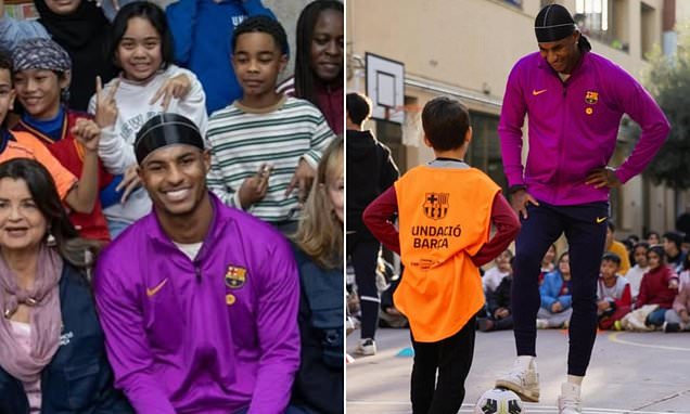 ทำแล้ว ทำอยู่ ทำต่อ!  ‘เสี่ยแรช’ ร่วมเยี่ยมชุมชนบาร์ซ่า