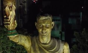 อินเดียเปิดตัว ‘รูปปั้นเมสซี่ ฉลองเยือนประเทศ