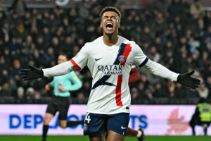 PSG เบียดเม็ตซ์ 3-2, แรนส์ชนะแบรสต์ 3-1…สรุปผลลีกเอิง