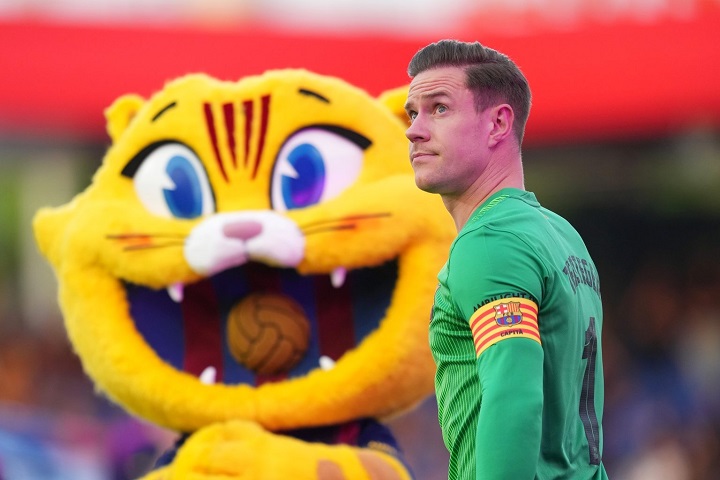 ‘สเตเก้น’ คัมแบ็คทัพ ‘บาร์ซ่า’ เจอแฟรงเฟิร์ต