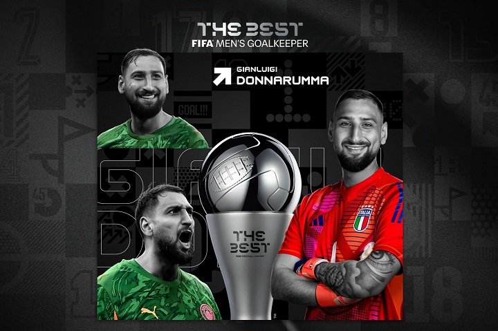 อีกรางวัล! ‘ดอนน่า’ คว้าผู้รักษาประตูแห่งปีฟีฟ่า