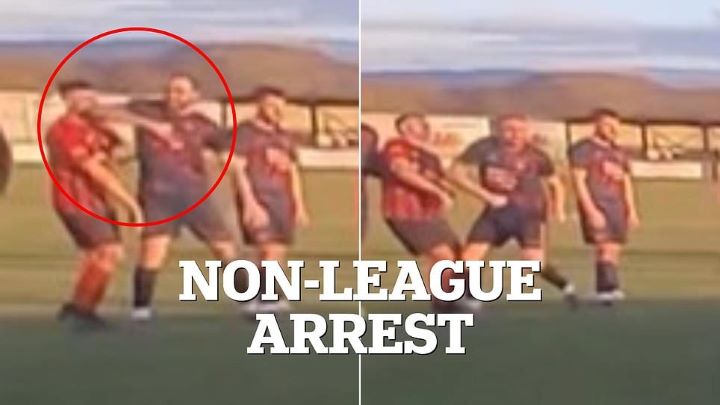 สยองกราม! ตำรวจรวบแข้งโหดเจตนา ‘สับศอก’ คู่ต่อสู้