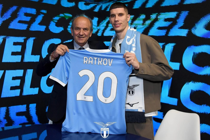 ลาซิโอเปิดตัวหอกใหม่ ‘รัตคอฟ’ 13 ลย.